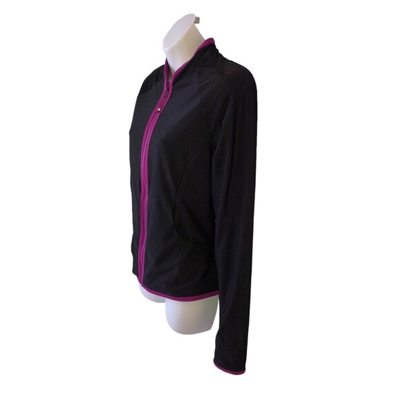 Lululemon Find Your Bliss Women Jacket Gray Sz 6 Black Up Reversible Define - Picture 4 of 11